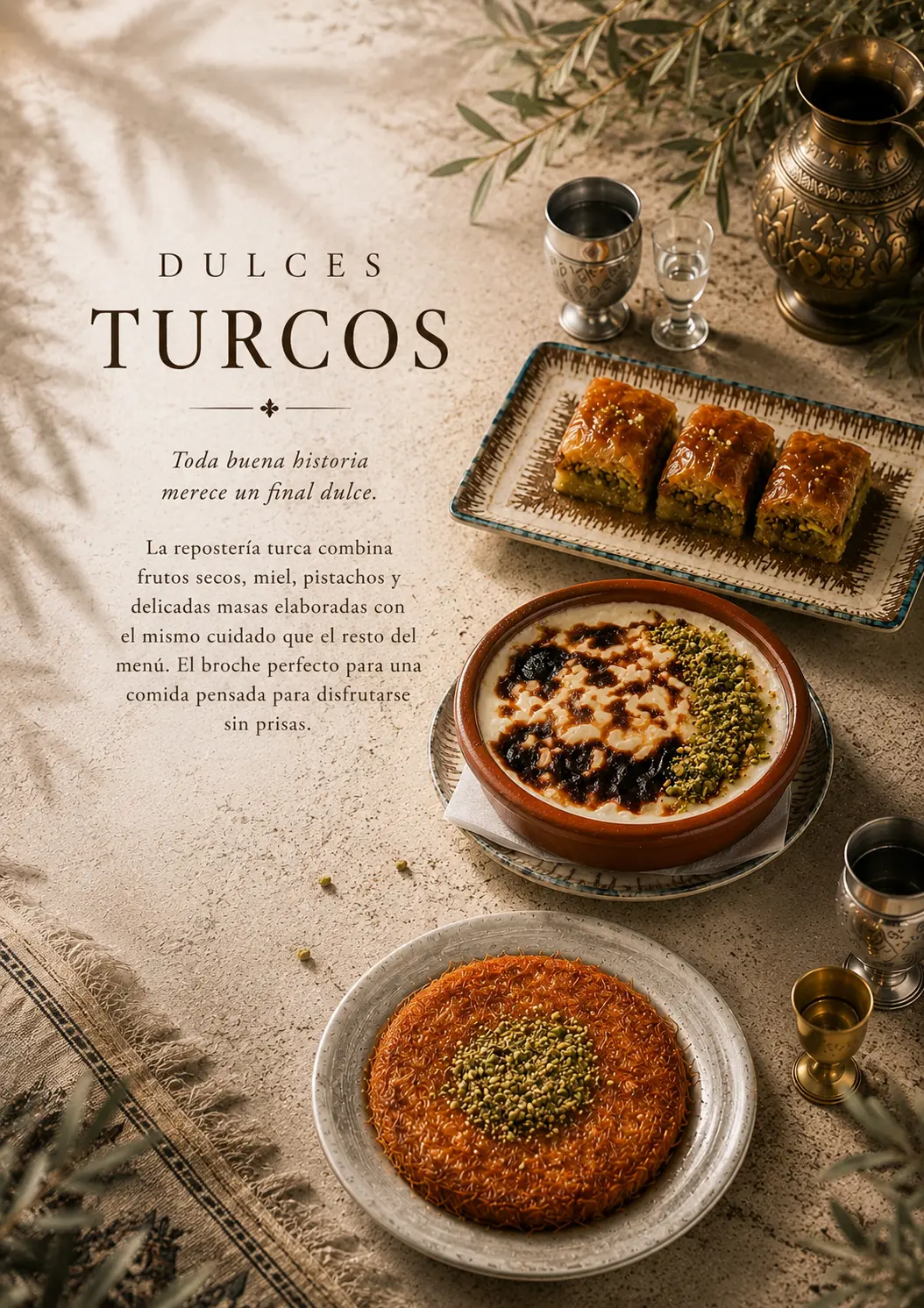 Postres turcos tradicionales